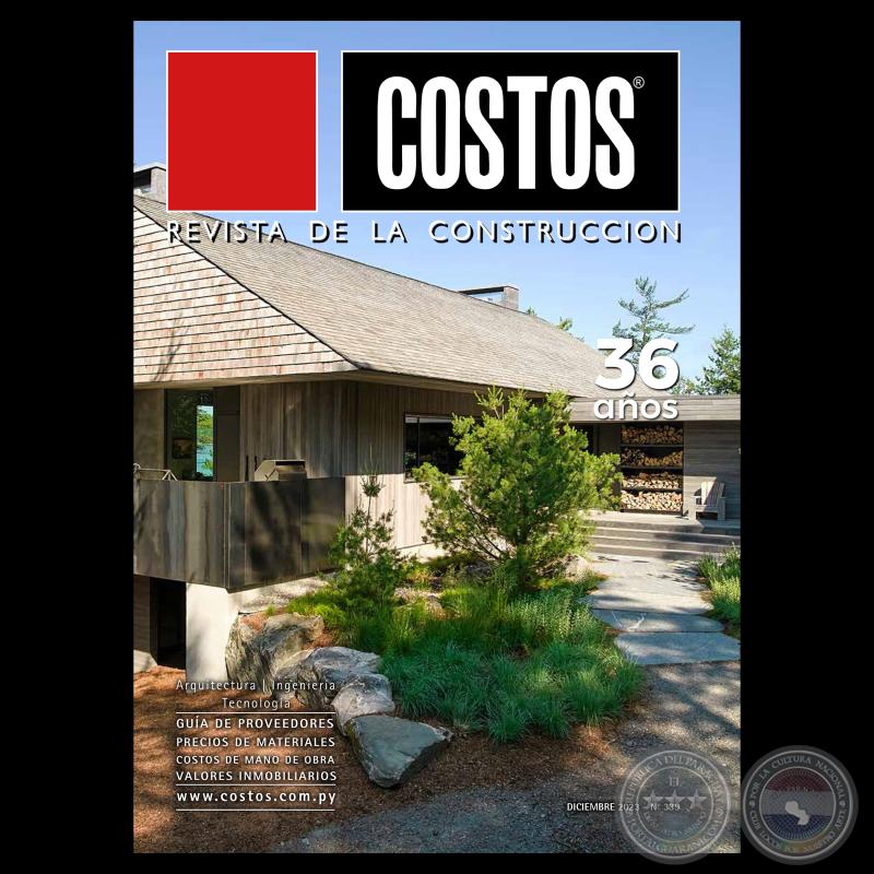COSTOS Revista de la Construcción - Nº 339 - Diciembre 2023